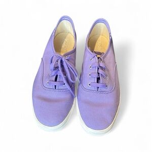 Keds Lavender Lace-Up Shoes